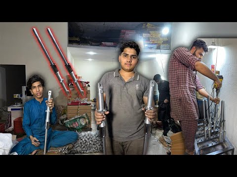 How Motorcycle Front Shock Absorber are made | process Explained | #howitsmade 