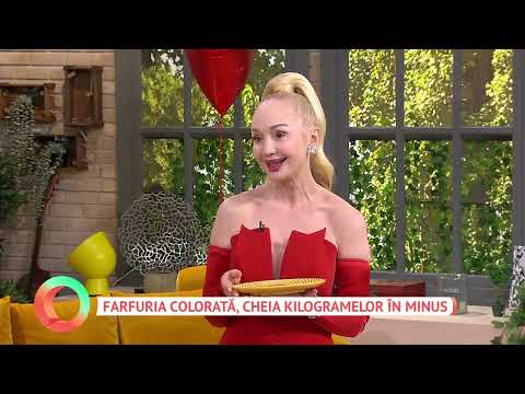 Farfuria colorată, cheia kilogramelor în minus