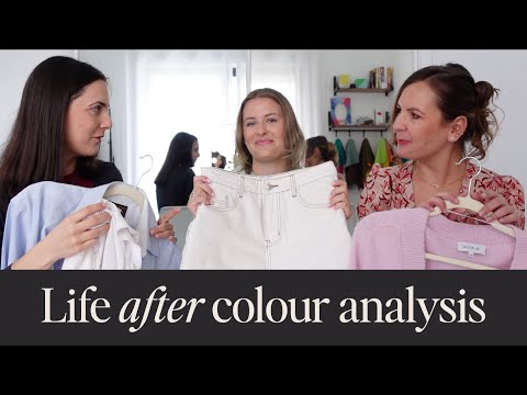 Clothes, makeup, hair, shopping and more AFTER a colour analysis session ft @scrivspo
