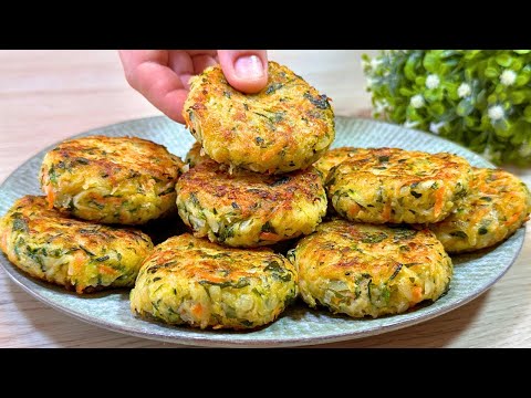 Kartoffeln mit Zucchini schmecken besser als Fleisch! Einfaches und günstiges Rezept! 3 ASMR- Rezept