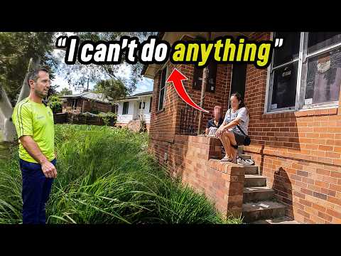 I Stopped for a Stranger—Then Gave Her Overgrown Block a Stunning Makeover!