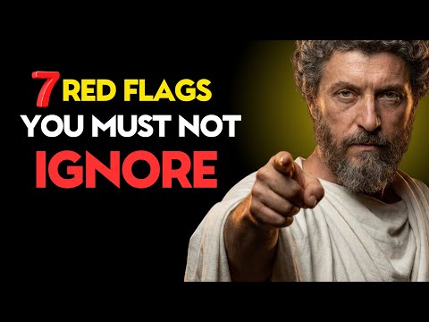 7 RED FLAGS That REVEAL Someone Is Quietly DESTROYING Your PEACE | Stoic Philosophy