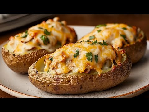 A quick and delicious dinner like in a restaurant! The Family Loves it! The best potato recipe!