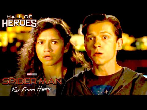 Peter Tells MJ That He Is Spider-Man | Spider-Man: Far From Home | Hall Of Heroes