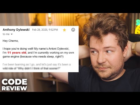 Game Engine by 11-YEAR-OLD! // Code Review