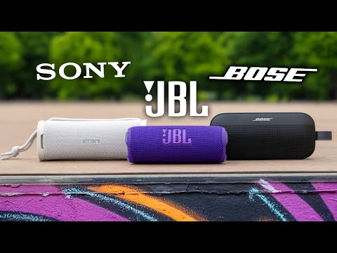 JBL Flip 7 VS Bose SoundLink Flex 2 VS Sony ULT Field 1 – ¡Comparación De Altavoces!