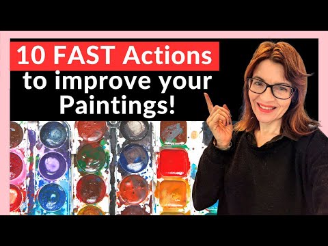 How To Improve Your Watercolor Skills (10 FAST Actions to take today!)