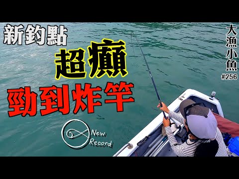 超癲 試新位有驚喜 勁到炸竿┃今年第一次磯釣┃爆釣篇┃大漁小魚#256┃中文字幕