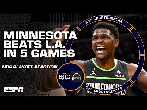 NBA Playoff Reaction πΏ Timberwolves knock out Lakers, Rockets stay alive vs. Warriors | SC with SVP