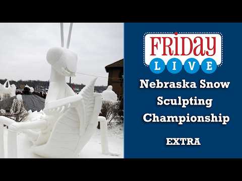 Conrad Tao and the Nebraska Snow Sculpting Championships | Friday LIVE Extra
