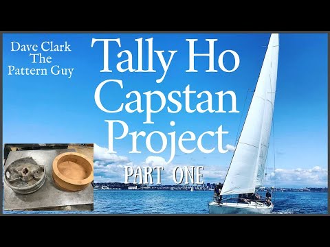 Tally Ho Capstan Project: Part 1- Pattern Layout & Glue Up