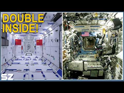 Why is Inside China's Space Station Better & Modern than NASA, SpaceX's...