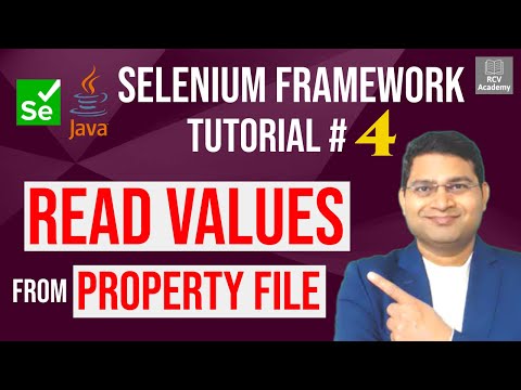 Selenium Framework Tutorial #4 - Read Values from Property File