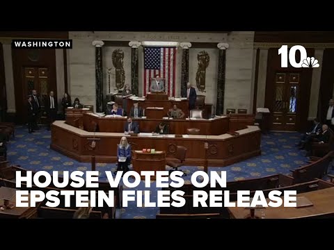 House poised to vote on bill forcing release of Epstein files