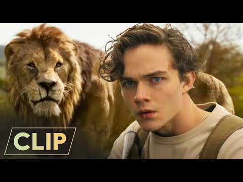 Kraven the Hunter (2024) | Lion Attack | Russell Crowe, Levi Miller