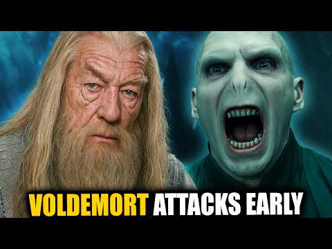 What If Dumbledore Never Died? (Voldemort Attacks Hogwarts EARLY) - Harry Potter Theory