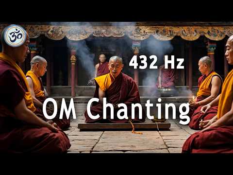 OM Mantra Chanting 432 Hz Wipes out all Negative Energy, Healing Frequency