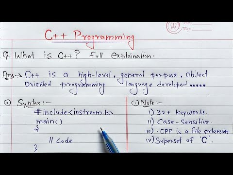 Introduction to C++ (Hindi) | What is C++? full Explanation