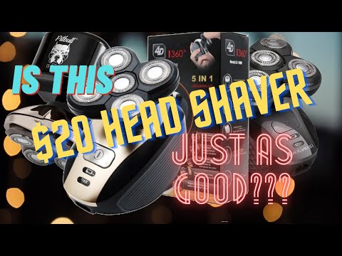 $20 HEAD SHAVER VS. SKULL SHAVER PITBULL & REMINGTON BALDER PRO/RX5!!!