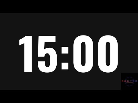 Temporizador de 15 minutos.