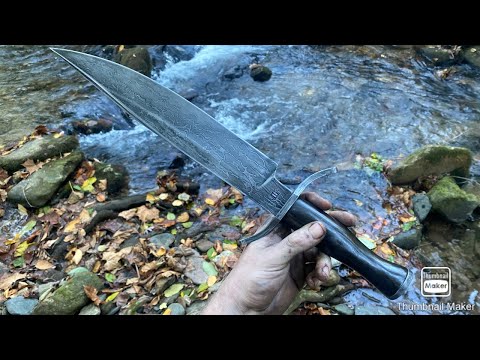 2021 Youtube makers Bowie knife build off challenge
