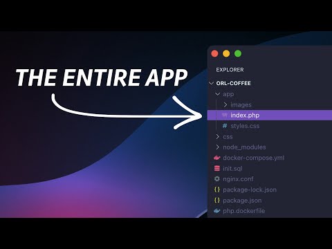 I built an app using a single index.php file, here's how it went