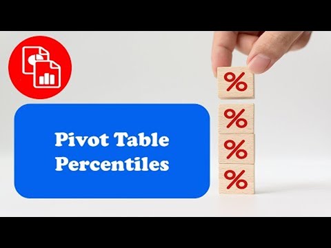 Add Percentile in a Pivot Table