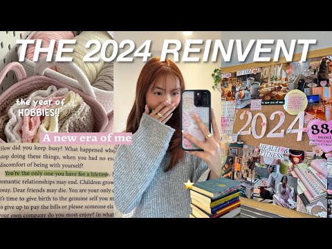 HOW TO ACTUALLY REINVENT YOURSELF IN 2024 ⭐️create ur dream-self & dream life *✧ ✪͡