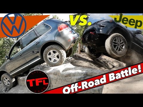 Can This $4000 VW Touareg Keep Up With A Modified Jeep Grand Cherokee Off-Road? We Find Out!