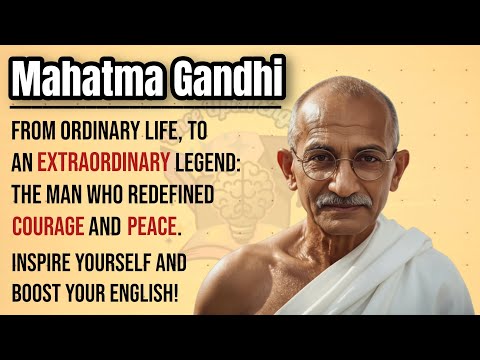 The Unbelievable Story of Mahatma Gandhi | Learn English Through Stories | Graded Reader | Listening