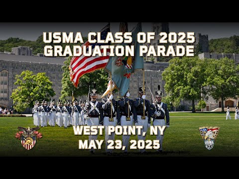 The U.S. Military Academy Class of 2025 Graduation Parade on the Plain, May 23, 2025.
