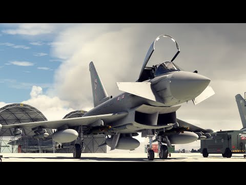 First look at the CJ Simulations Eurofighter Typhoon in Microsoft Flight Simulator