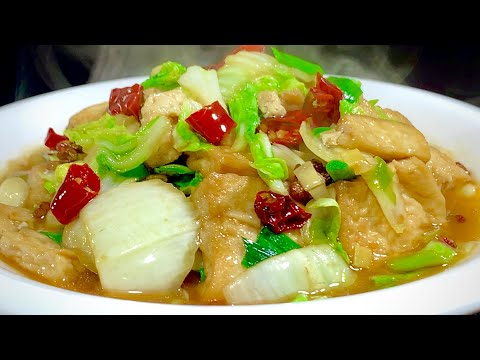 Baby cabbage is the most delicious when paired with tofu. If you master this little trick