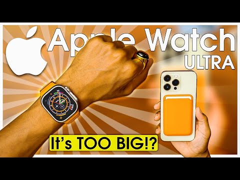 IT'S TOO BIG!? Apple Watch Ultra First Impressions BRUTALLY HONEST