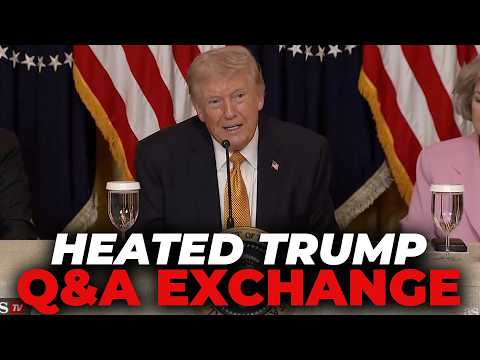 Trump GRILLED by journalists on IRAN WAR, ECONOMY and EXIT PLAN