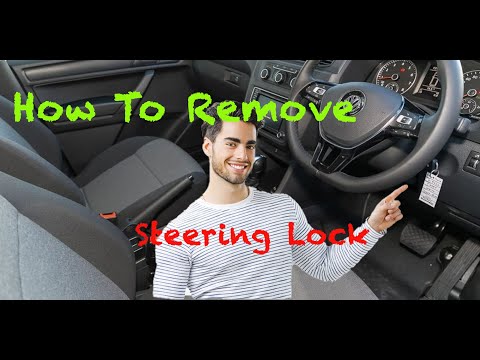 How To Remove Cart Steering Lock - Remove Car Ignition