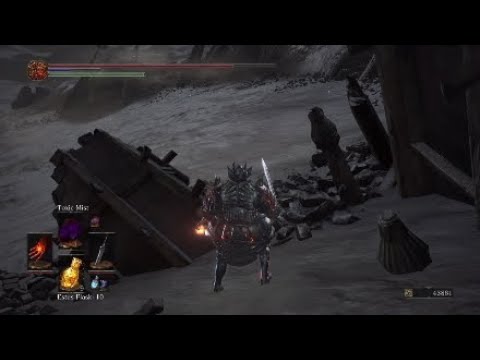 how to cheese slave knight gael (Dark souls 3)
