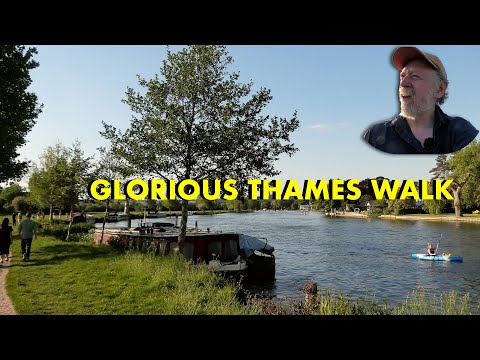 Historic Riverside Stroll Along the Thames Path (4K)
