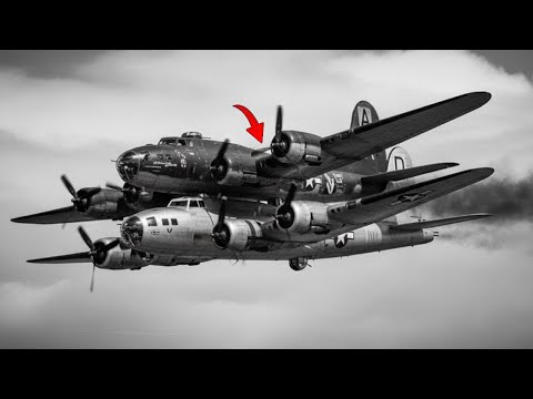 When Two B-17s Crashed at 20,000 Feet — They Flew Stuck Together as One Plane