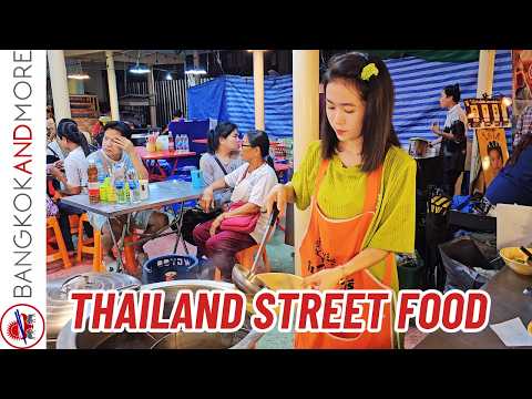 RELAXING THAILAND STREET FOOD & TEMPLE FESTIVALS | REAL SOUNDS (No Talking)