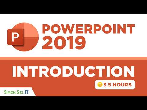 Microsoft PowerPoint Tutorial: 3-Hour PowerPoint Course - How to Use PowerPoint 2019