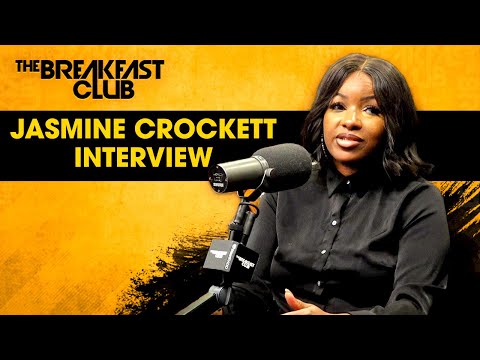 Jasmine Crockett Talks Gun Reform, Charlie Kirk, The Harris Campaign, Texas Redistricting + More