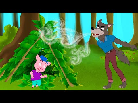 Three Little Pigs 2 + Wolf Stories | Bedtime Stories for Kids | Fairy Tales