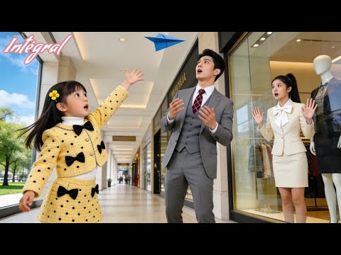 Personne n’ose approcherPDG froid,jusqu’à ce qu’1 fille le frappe d’un avion en papier:même visage?!