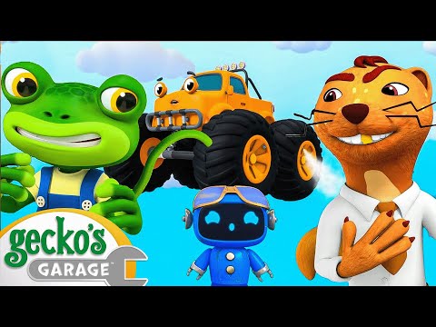 Balloon Tyres | Gecko 3D | Learning Videos for Kids