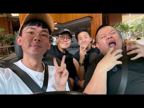 在夏威夷基情四射的第一天! 跟環島幫開房間、逛街購物去海邊🏝️【阿滴日常夏威夷ep.1】