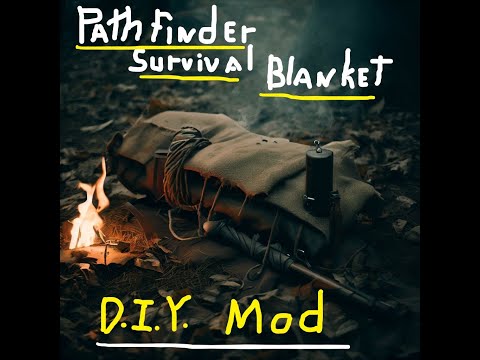 DIY Survival Shelter with the Pathfinder Survival Blanket