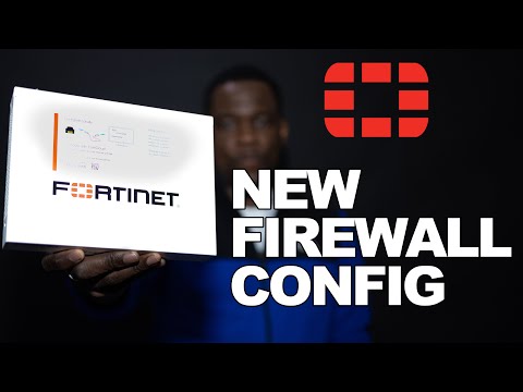 New Firewall: Configuration of WAN, WAN2, LAN, LACP, VLAN, SDWAN and on a FortiGate 60E