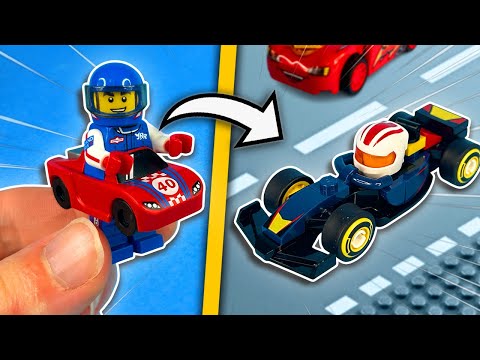 LEGO Minifigures, but they're all CARS...