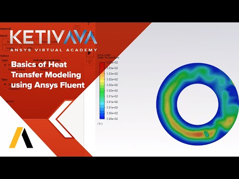 Basics of Heat Transfer Modeling using Ansys Fluent | Ansys Virtual Academy